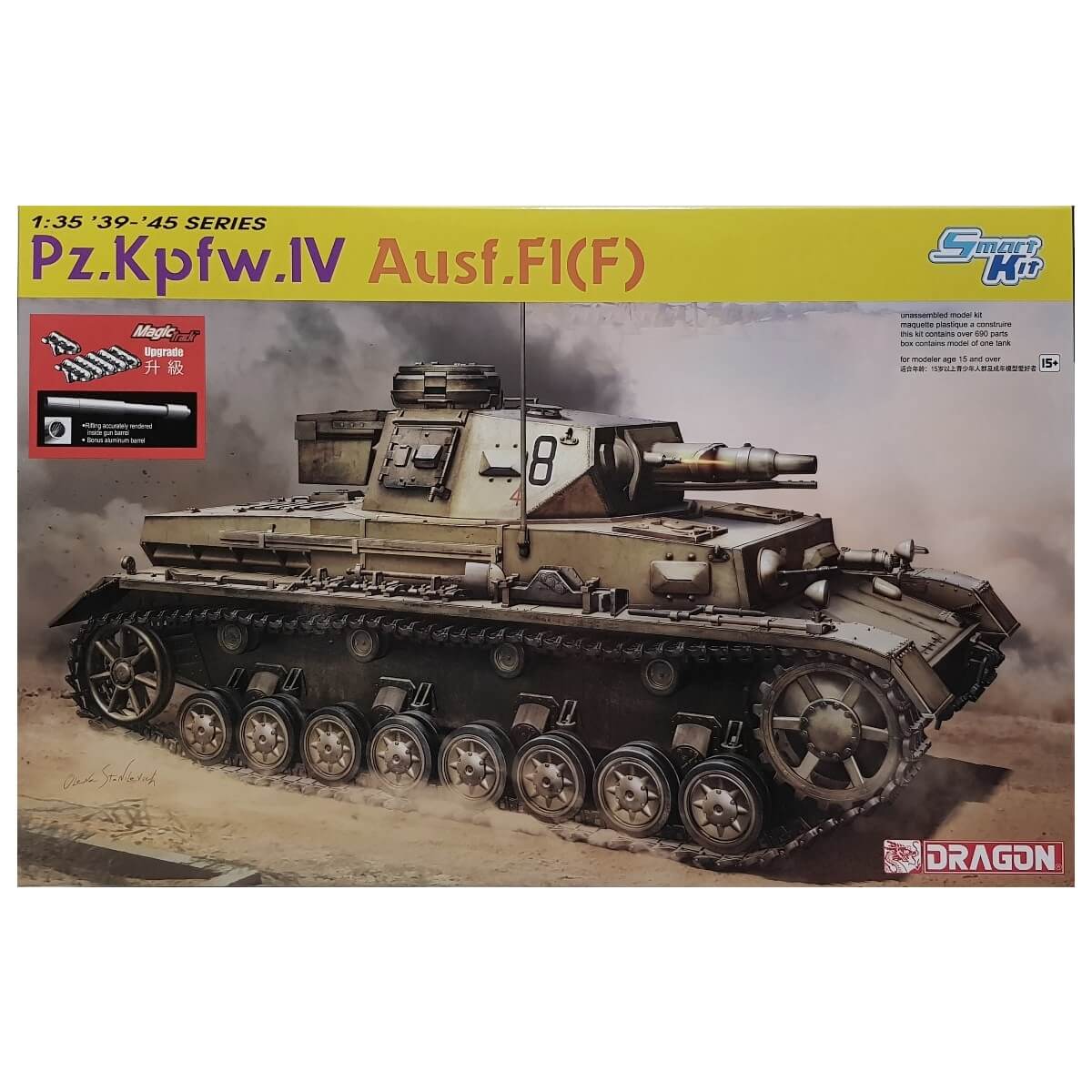 Tamiya 1/35 Pz.Kpfw.IV Ausf.F Panzer IV - Wonderland Models, TA35374