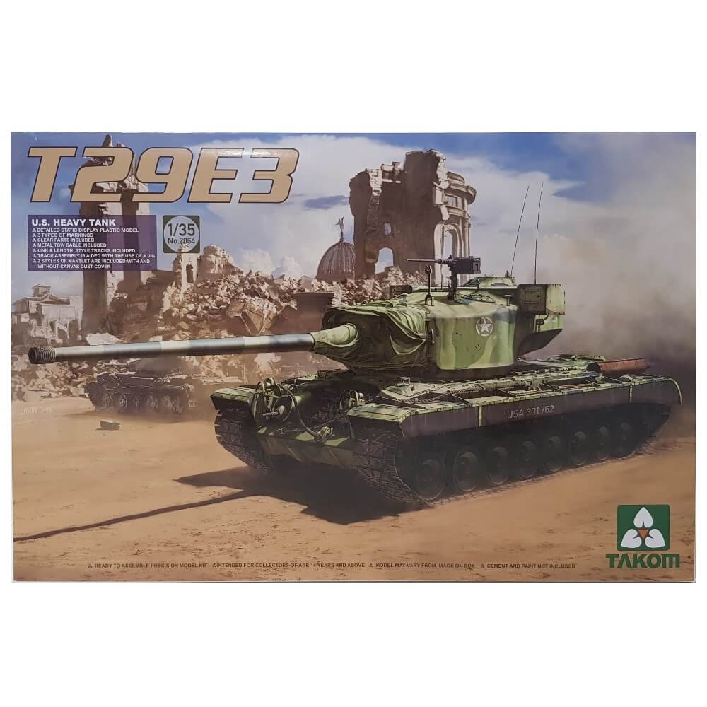 1:35 US T29E3 Heavy Tank - TAKOM