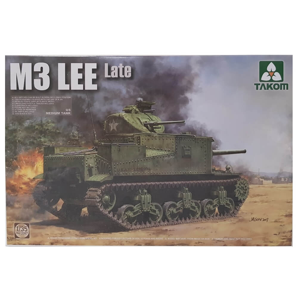1:35 US M3 LEE Medium Tank Late - TAKOM