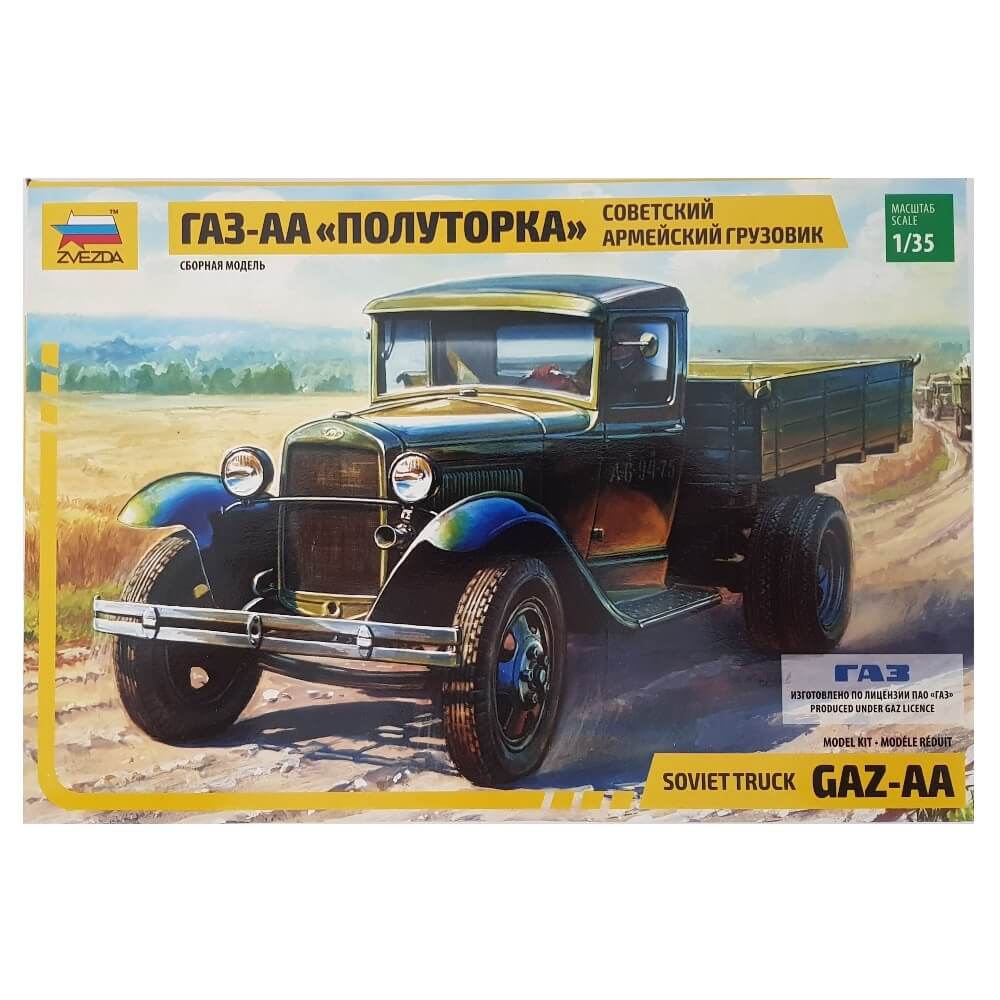 1:35 Soviet Army Truck Gaz-AA - ZVEZDA