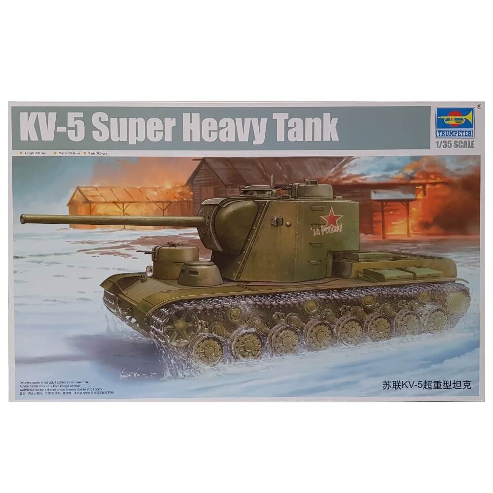 1:35 KV-5 Super Heavy Tank - TRUMPETER