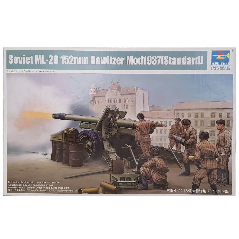 1:35 Soviet ML-20 152mm Howitzer Mod 1937 Standard - TRUMPETER