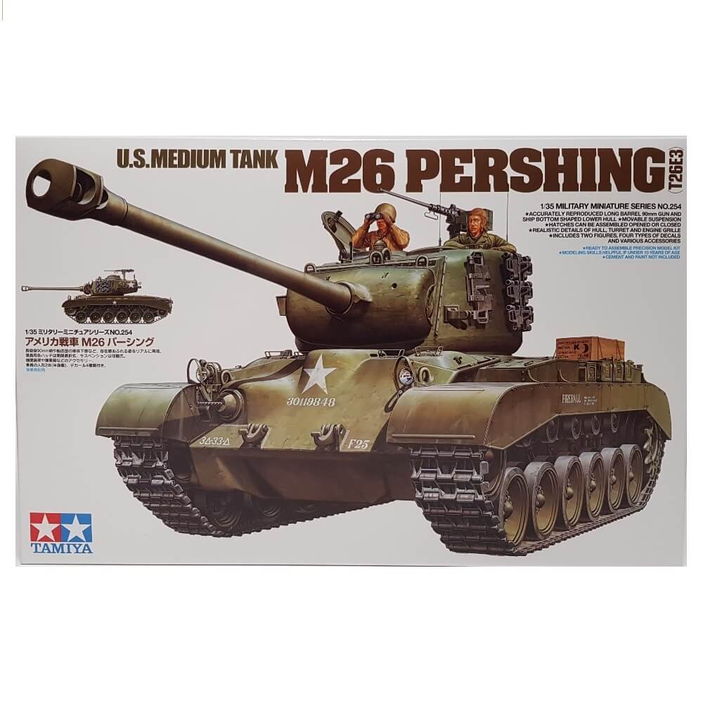 1:35 US Medium Tank M26 PERSHING T26E3 - TAMIYA