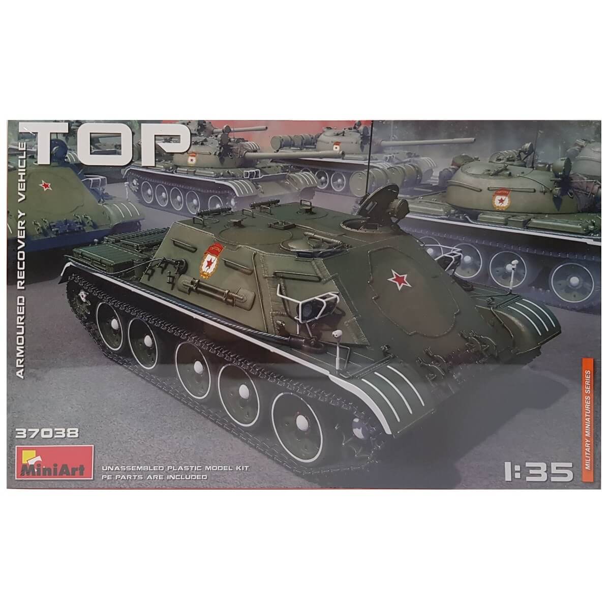 1:35 Soviet TOP Armoured Recovery Vehicle - MINIART