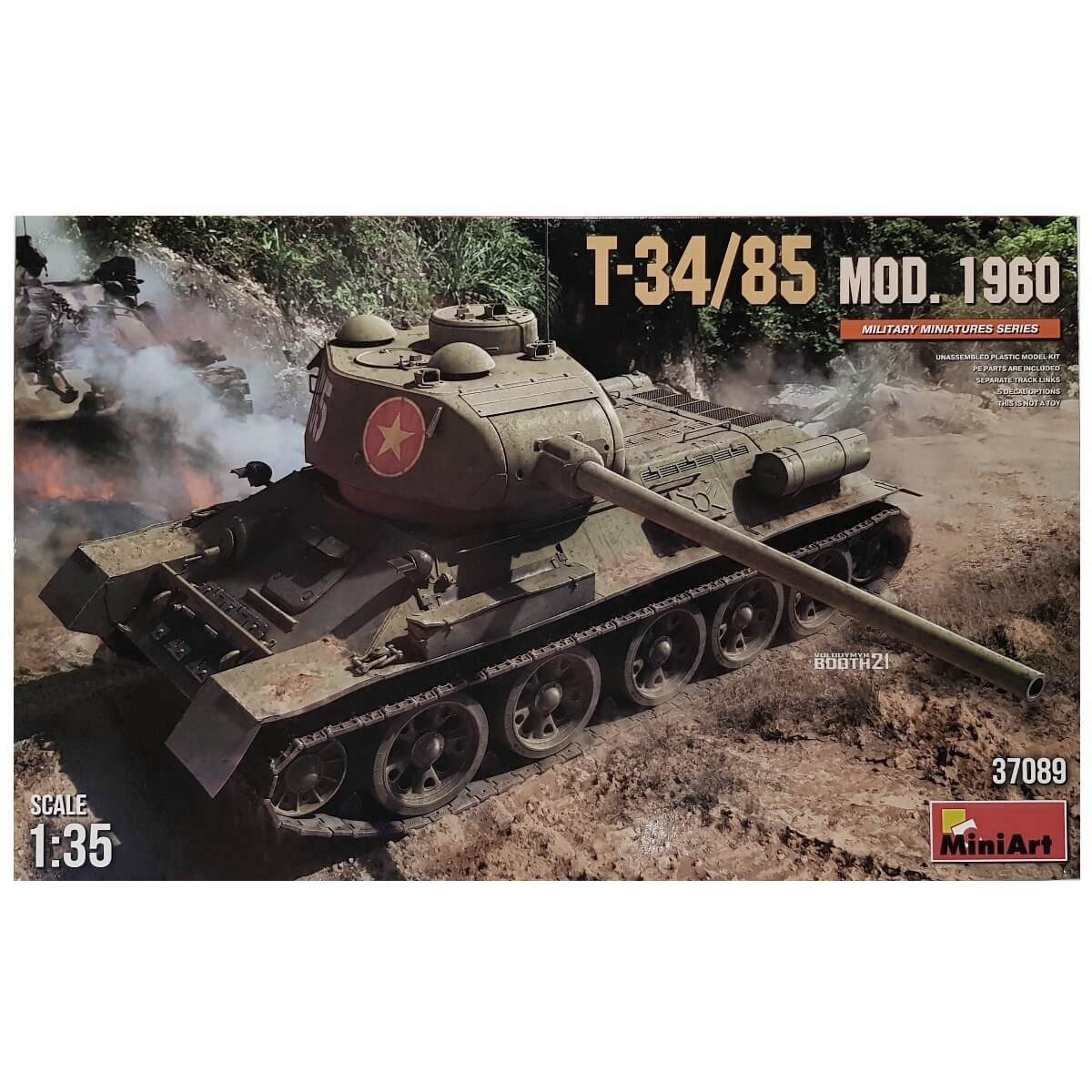 1:35 T-34/85 Mod. 1960 - MINIART – one35scale