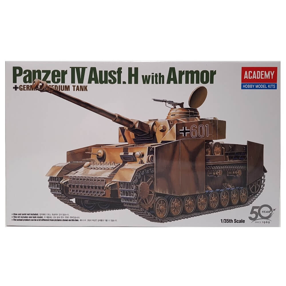 1:35 German PANZER IV Ausf. H with Armor - ACADEMY