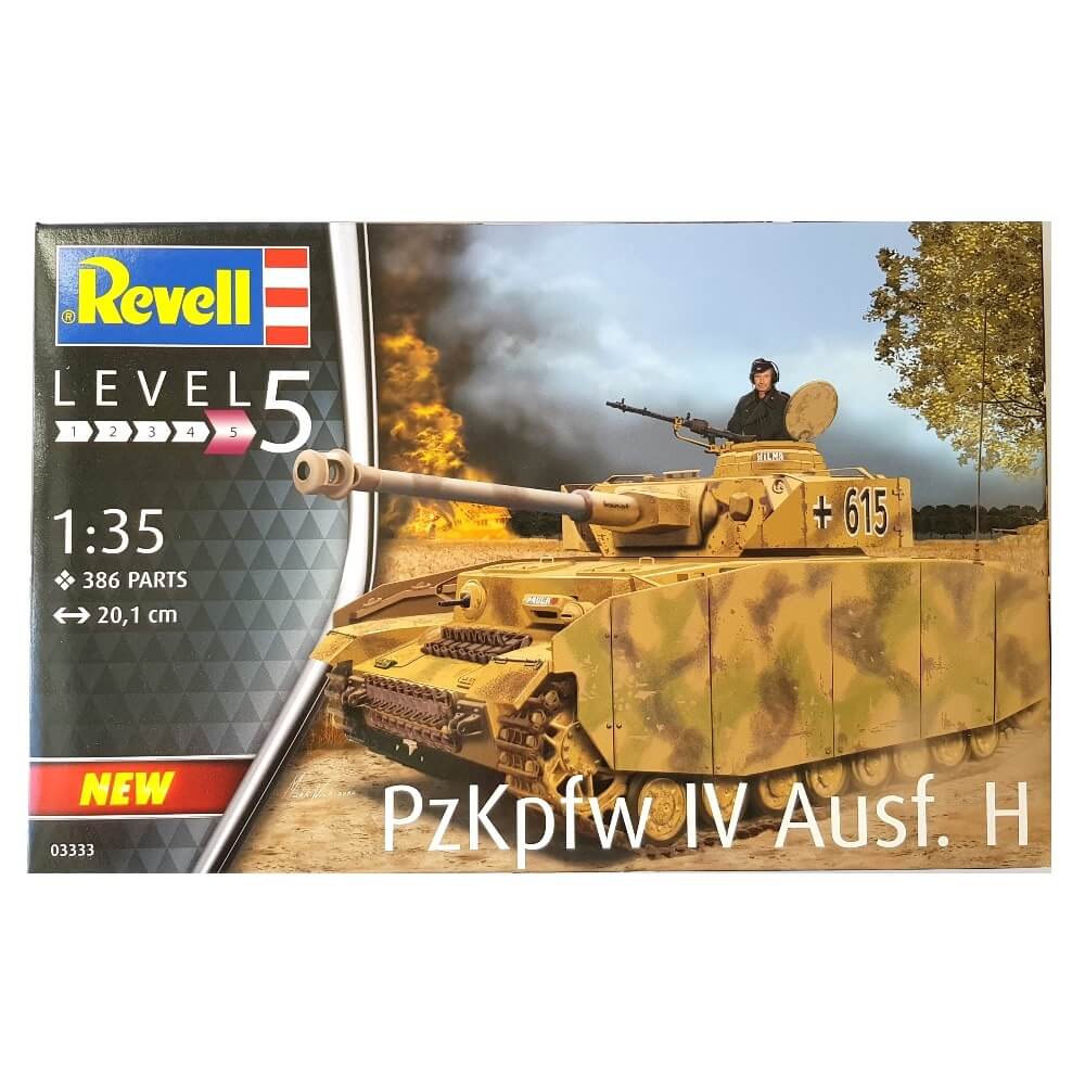 1:35 German Pz.Kpfw. IV PANZER Ausf. H Tank - REVELL