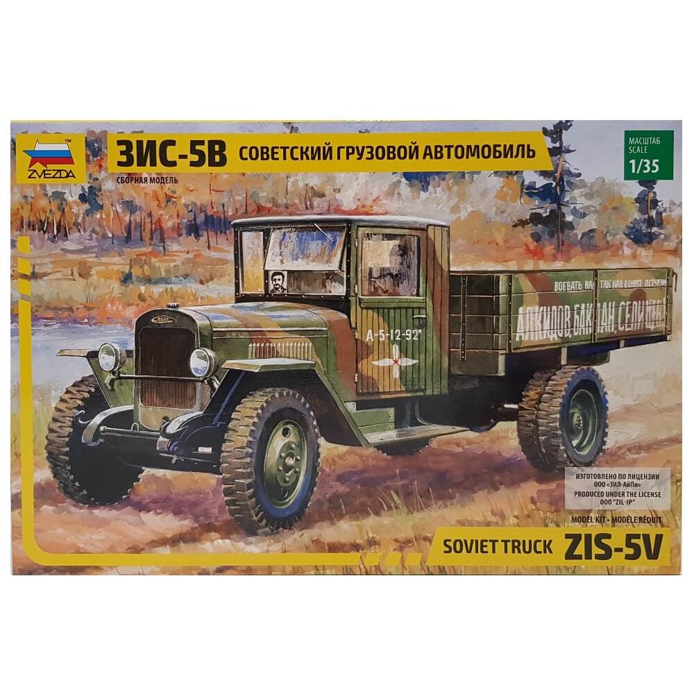 1:35 Soviet Truck ZIS-5V - ZVEZDA