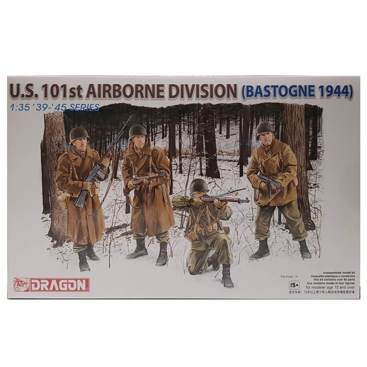 1:35 US 101st Airborne Division - Bastogne 1944 - DRAGON