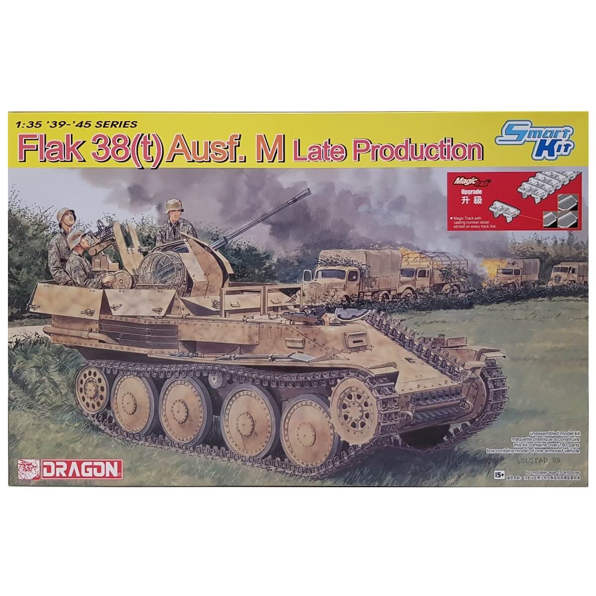 1:35 Flak 38(t) Ausf. M Late Production - DRAGON