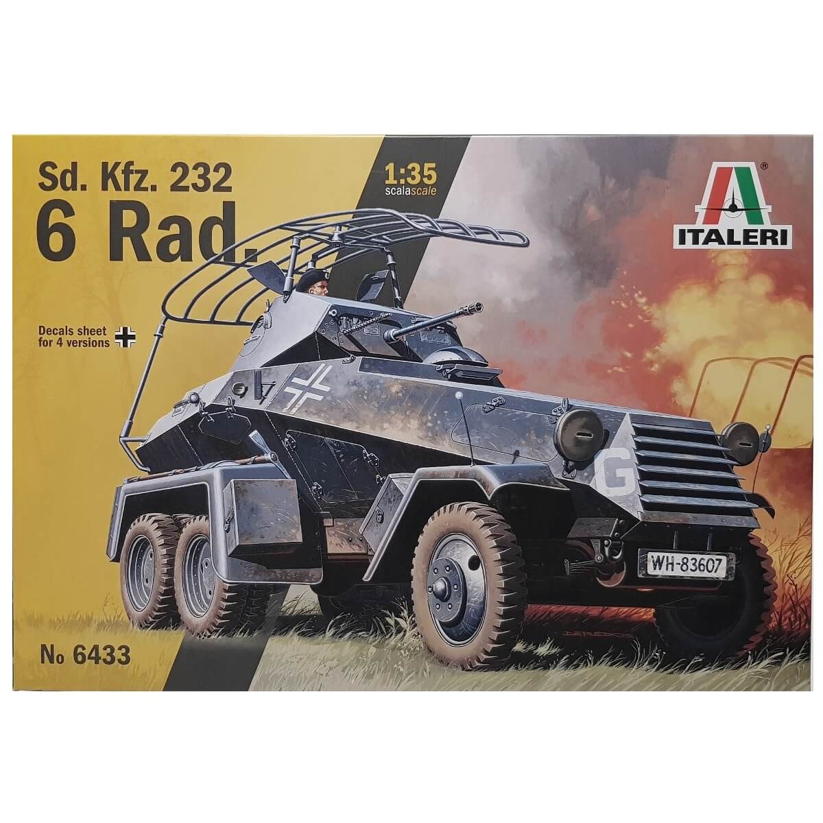 1:35 Sd.Kfz. 232 6-Rad - ITALERI