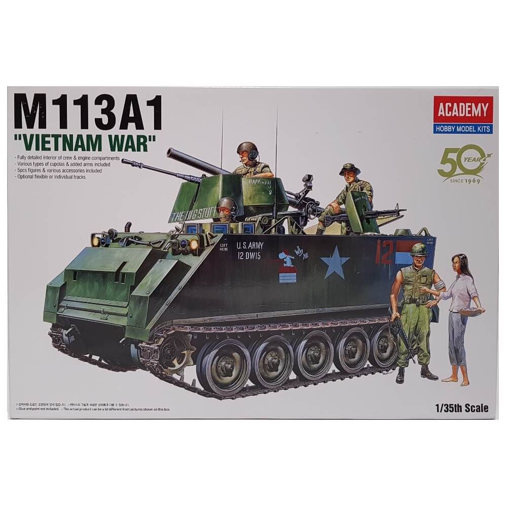 1:35 US Army M113A1 Vietnam War - ACADEMY