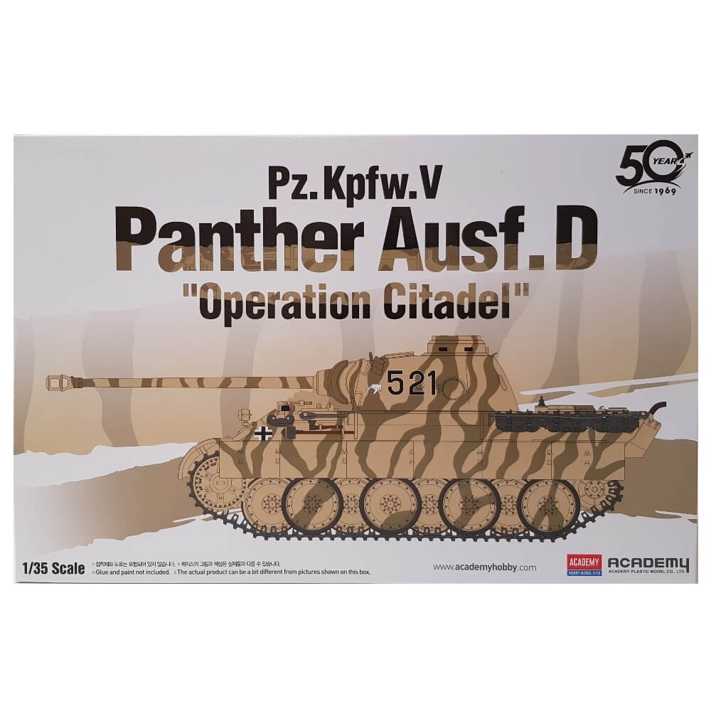 1:35 German Pz.Kpfw. V Panther Ausf. D - Operation Citadel - ACADEMY