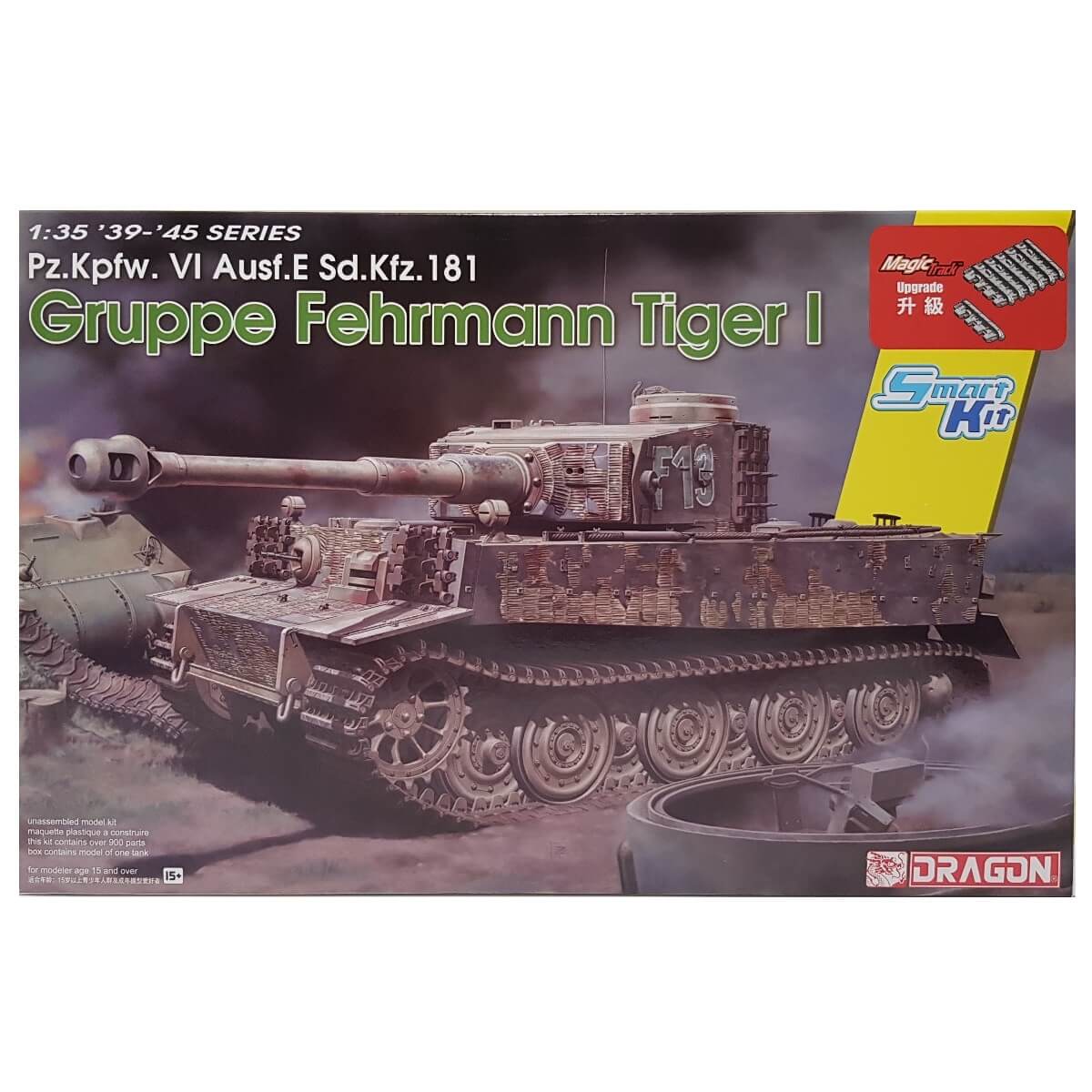 1:35 Pz.Kpfw. VI Ausf. E Sd.Kfz. 181 Gruppe Fehrmann Tiger I - DRAGON