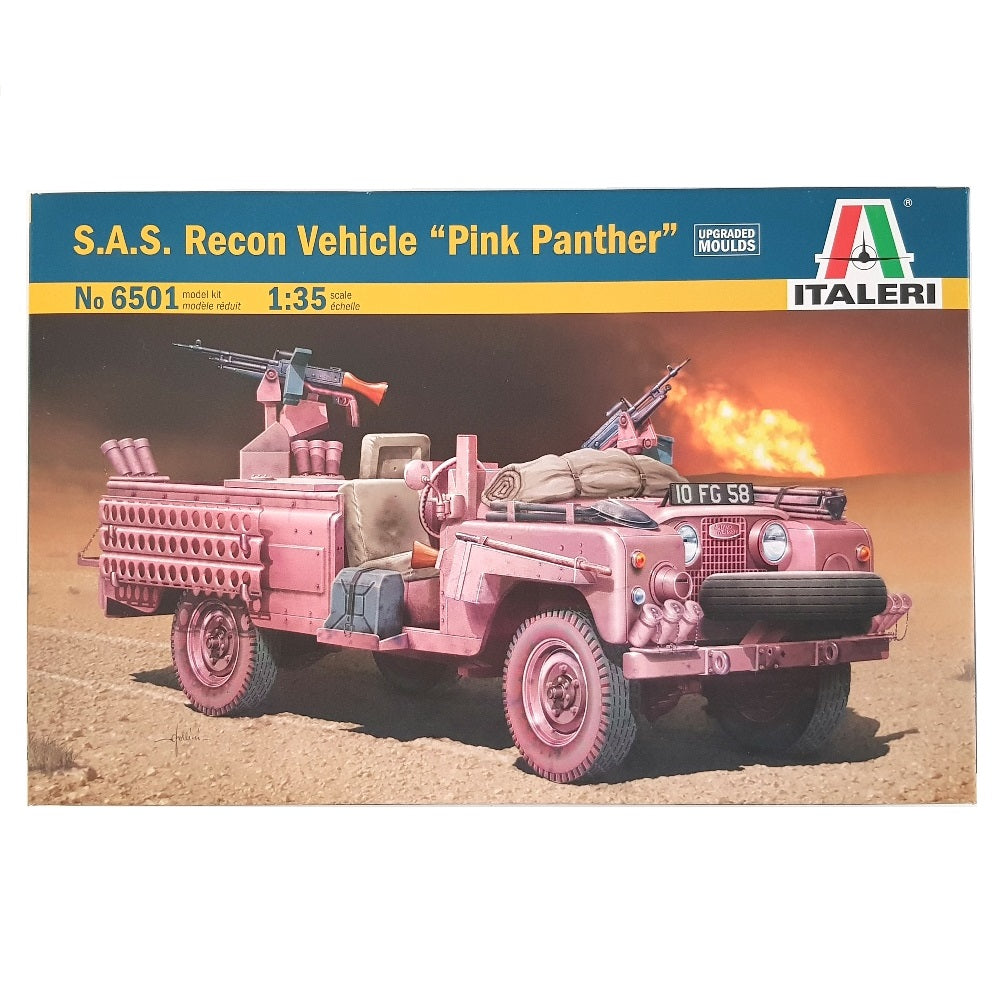 1:35 British SAS Recon Vehicle PINK PANTHER - ITALERI