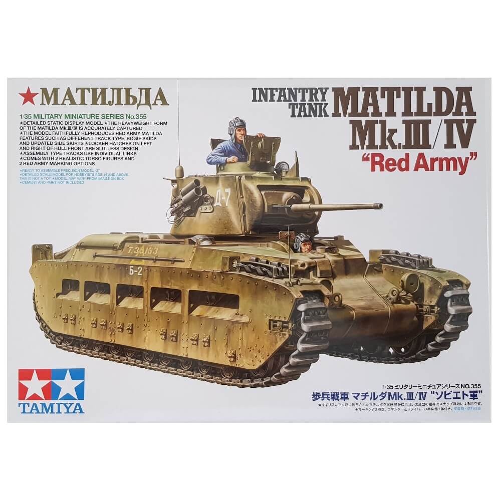 1:35 Soviet Infantry Tank Matilda Mk.III/IV Red Army - TAMIYA