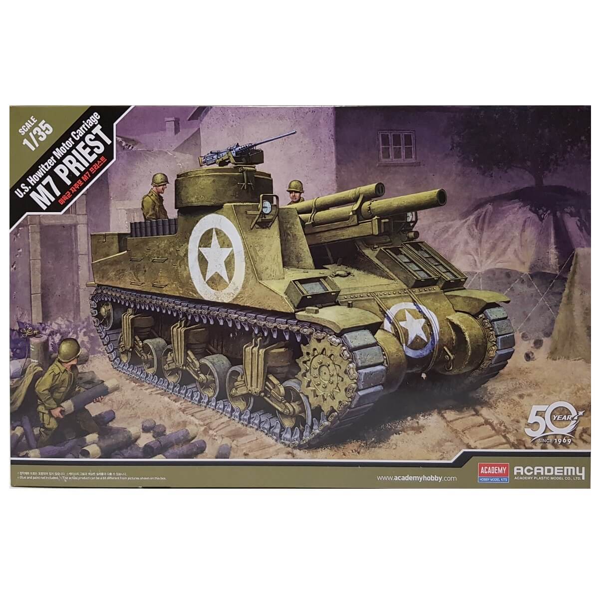 1:35 US Howitzer Motor Carriage M7 PRIEST - ACADEMY