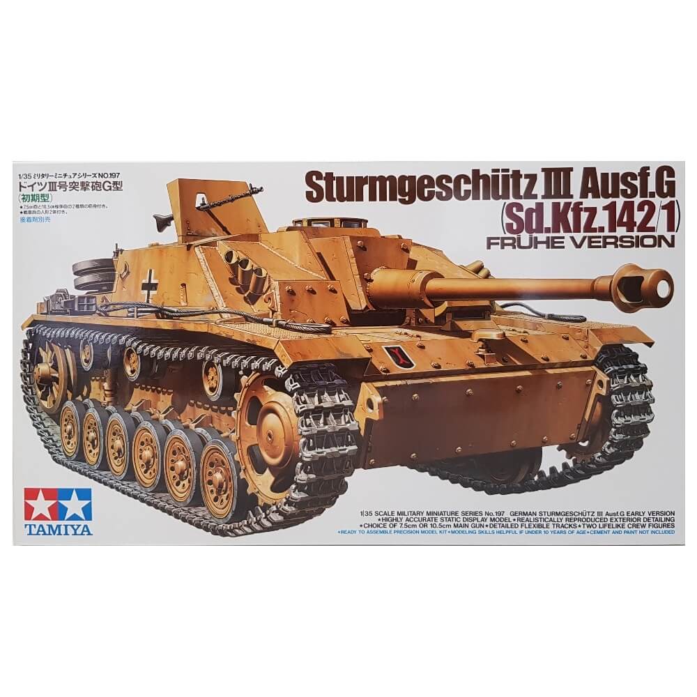 1:35 Sturmgeschutz III Ausf. G Sd.Kfz. 142/1 Fruhe Version - TAMIYA