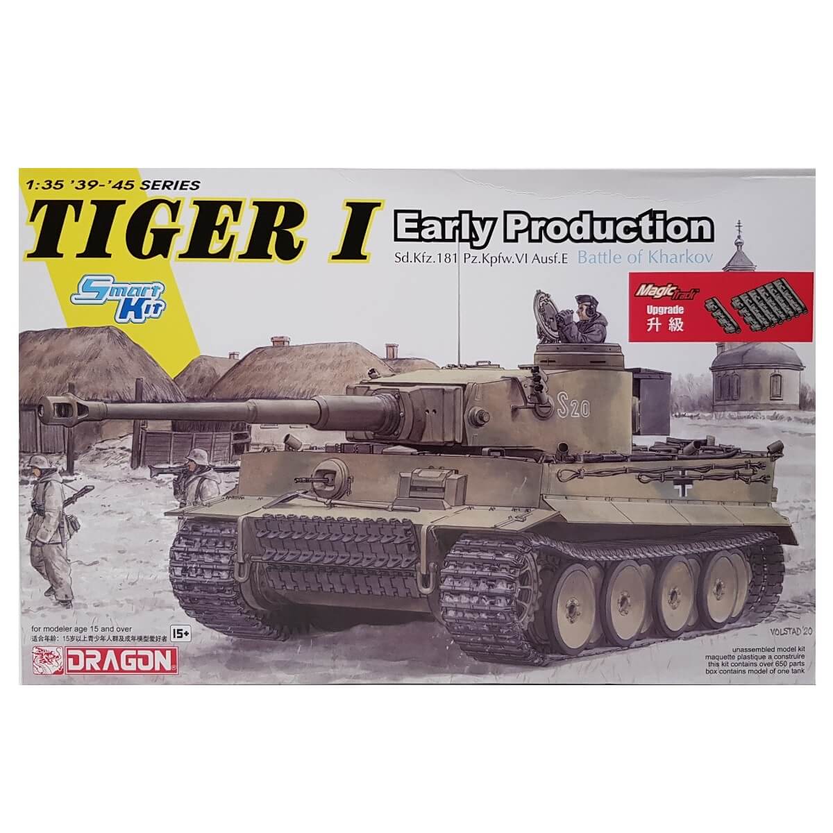 1:35 Tiger I Early Production Battle of Kharkov - DRAGON