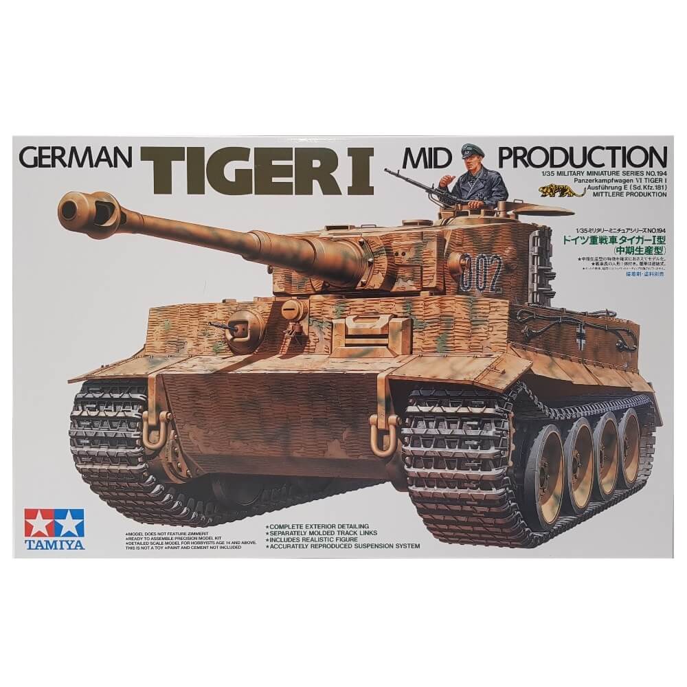 1:35 German Tiger I - Mid Production - TAMIYA