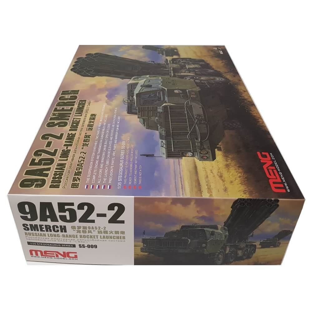 1:35 Russian 9A52-2 SMERCH Long-Range Rocket Launcher - MENG