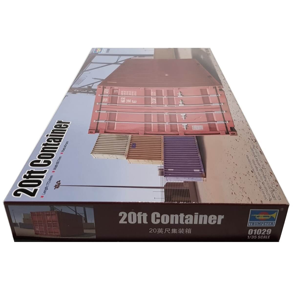 1:35 20ft Container - TRUMPETER