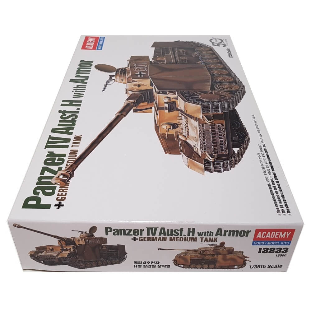 1:35 German PANZER IV Ausf. H with Armor - ACADEMY