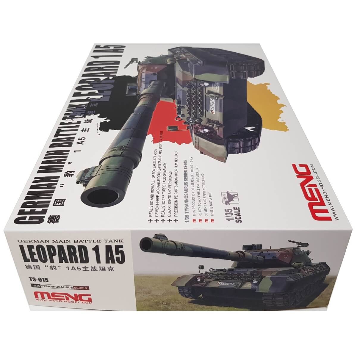 1:35 German Main Battle Tank Leopard 1 A5 - MENG