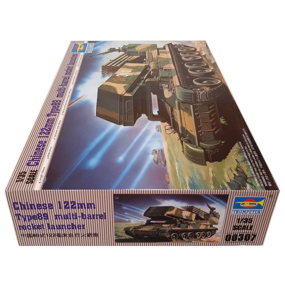 1:35 Chinese 122mm Type 89 Multi-Barrel Rocket Launcher - TRUMPETER