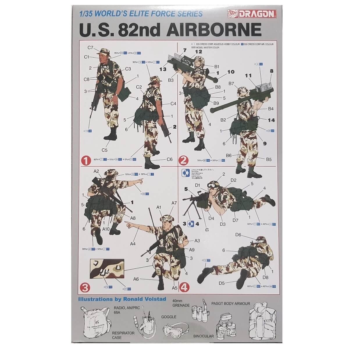 1:35 US 82nd Airborne - Operation Desert Storm - DRAGON