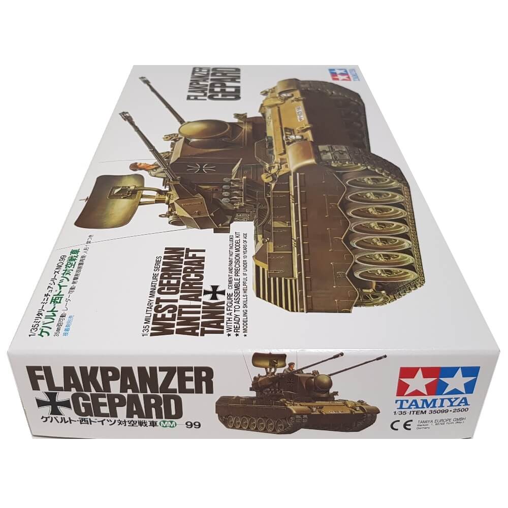 1:35 West German Anti Aircraft Tank Flakpanzer Gepard - TAMIYA