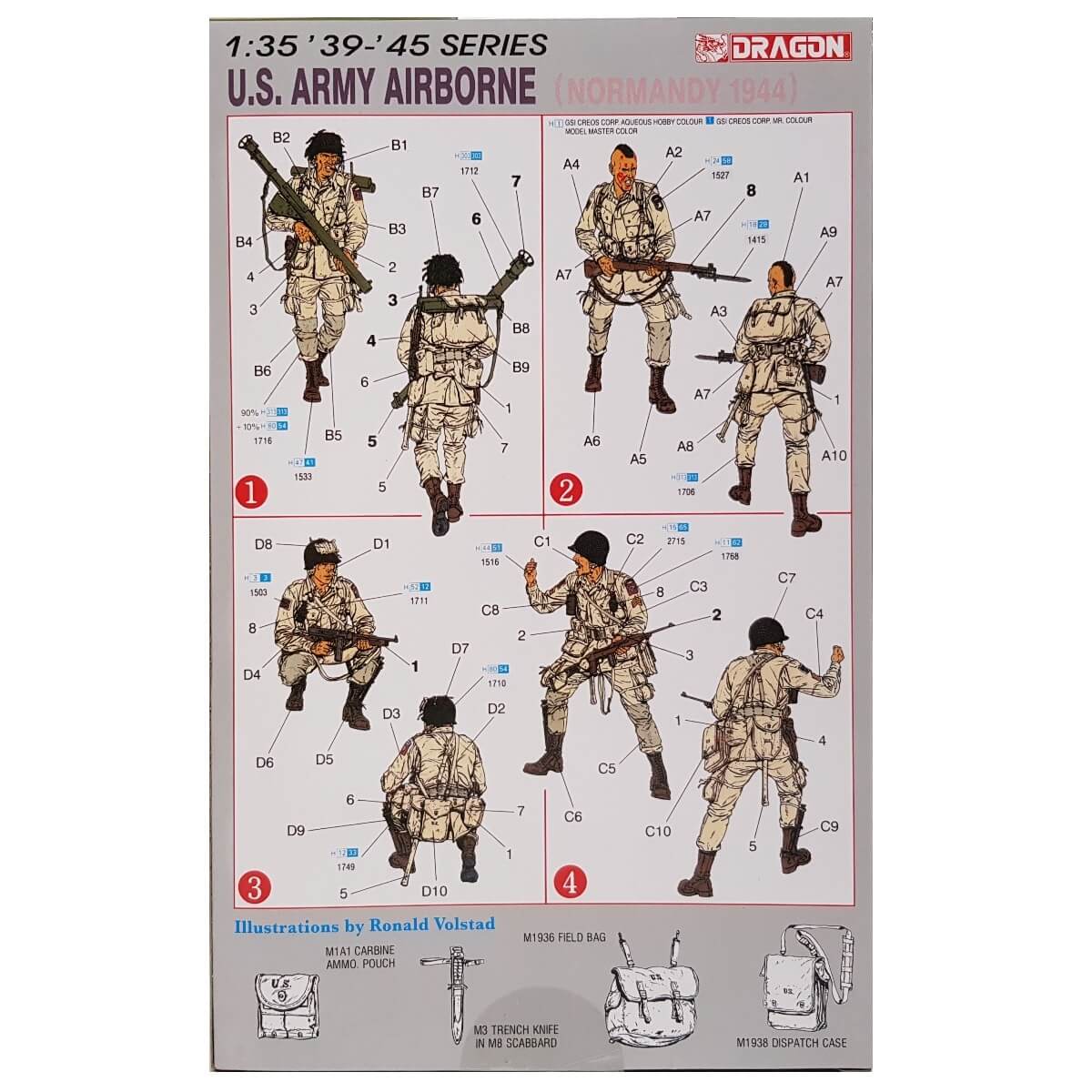 1:35 US Army Airborne - Normandy 1944 - DRAGON