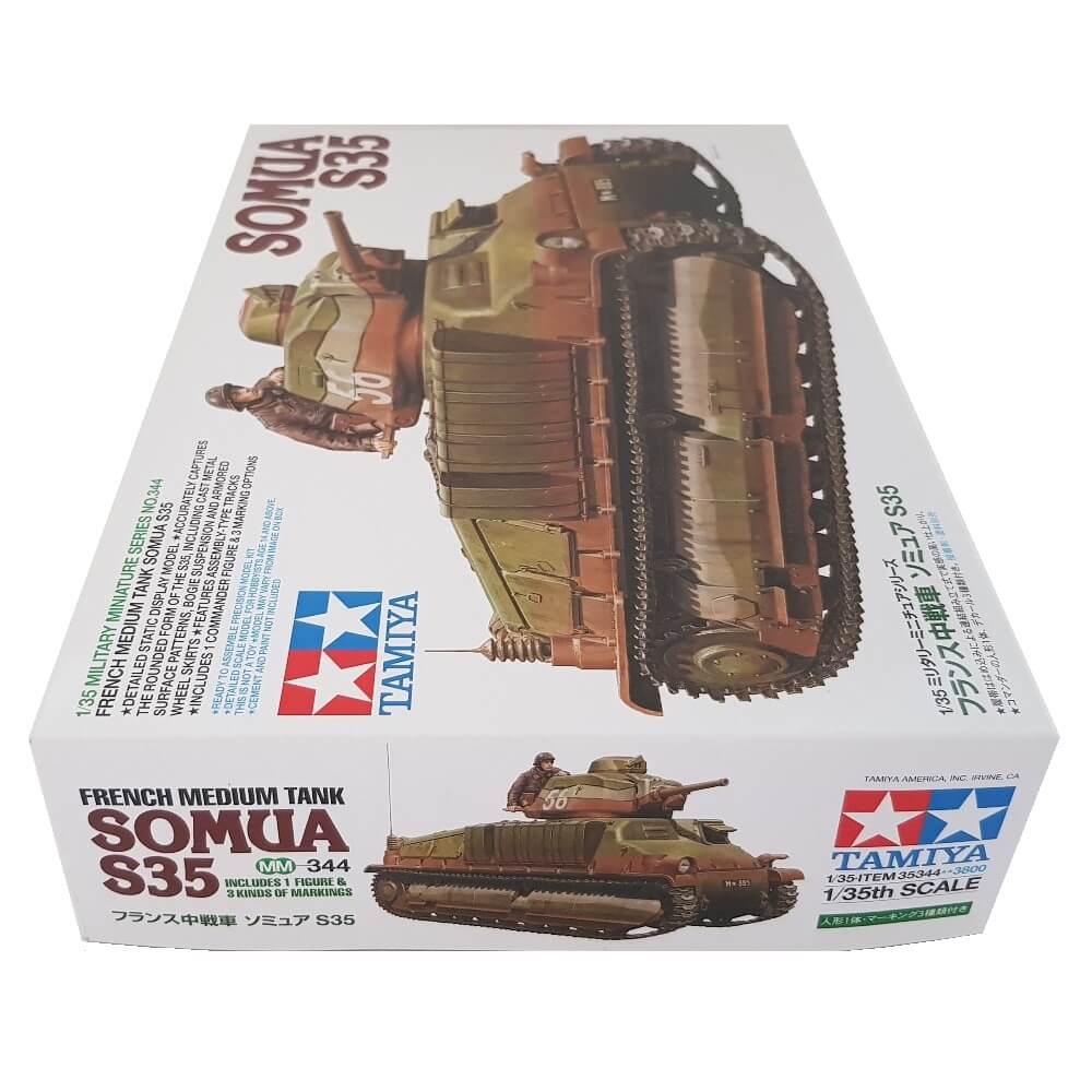 1:35 French Medium Tank SOMUA S35 - TAMIYA