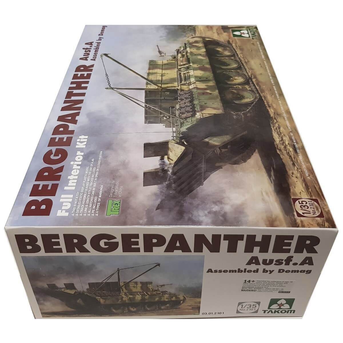 1:35 Bergepanther Ausf. A Assembled by Demag - TAKOM