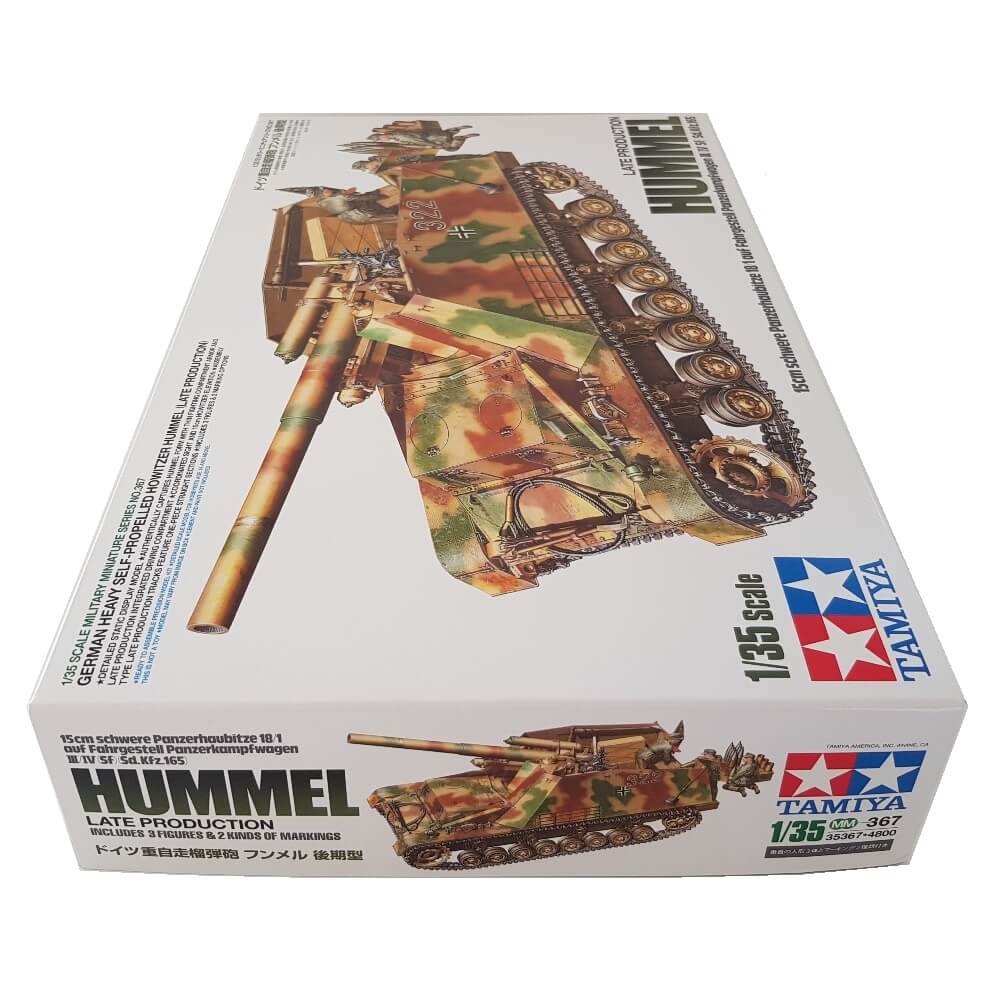 1:35 German Sd.Kfz. 165 Heavy Self-Propelled Howitzer HUMMEL Late Production - TAMIYA