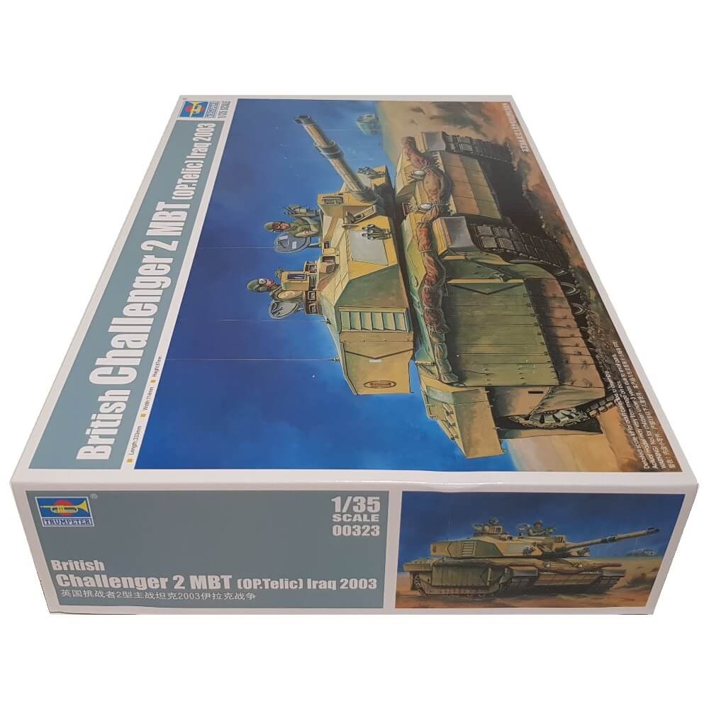 1:35 British Challenger 2 MBT Op.Telic Iraq 2003 - TRUMPETER
