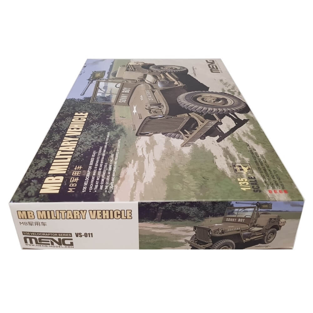 1:35 MB Military Vehicle Jeep - MENG