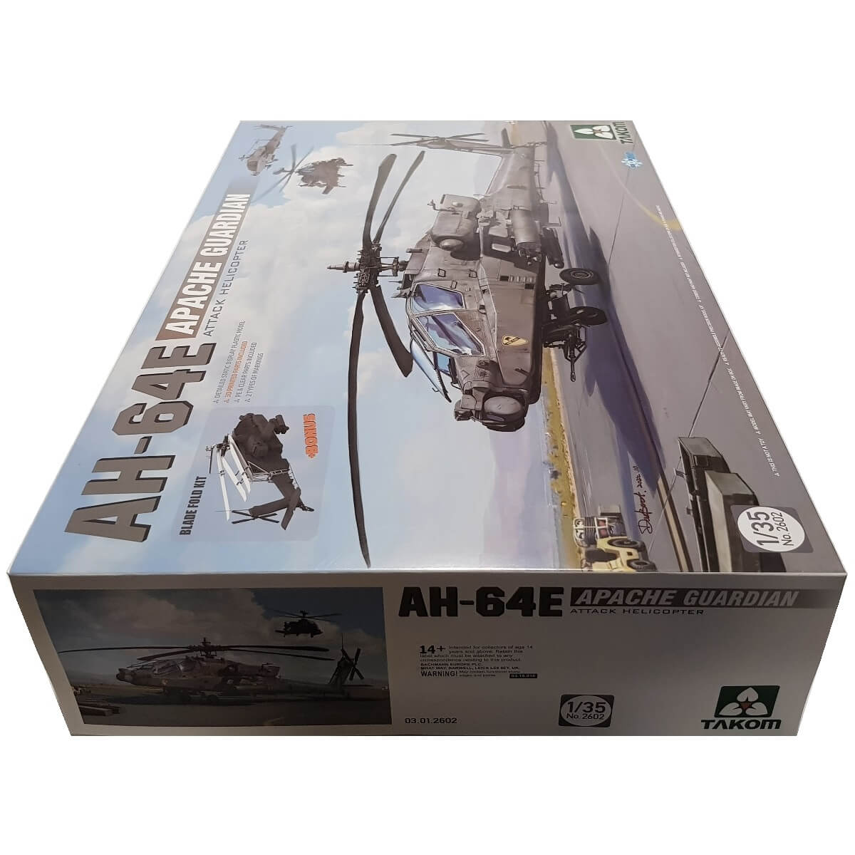 1:35 AH-64E Apache Guardian - TAKOM