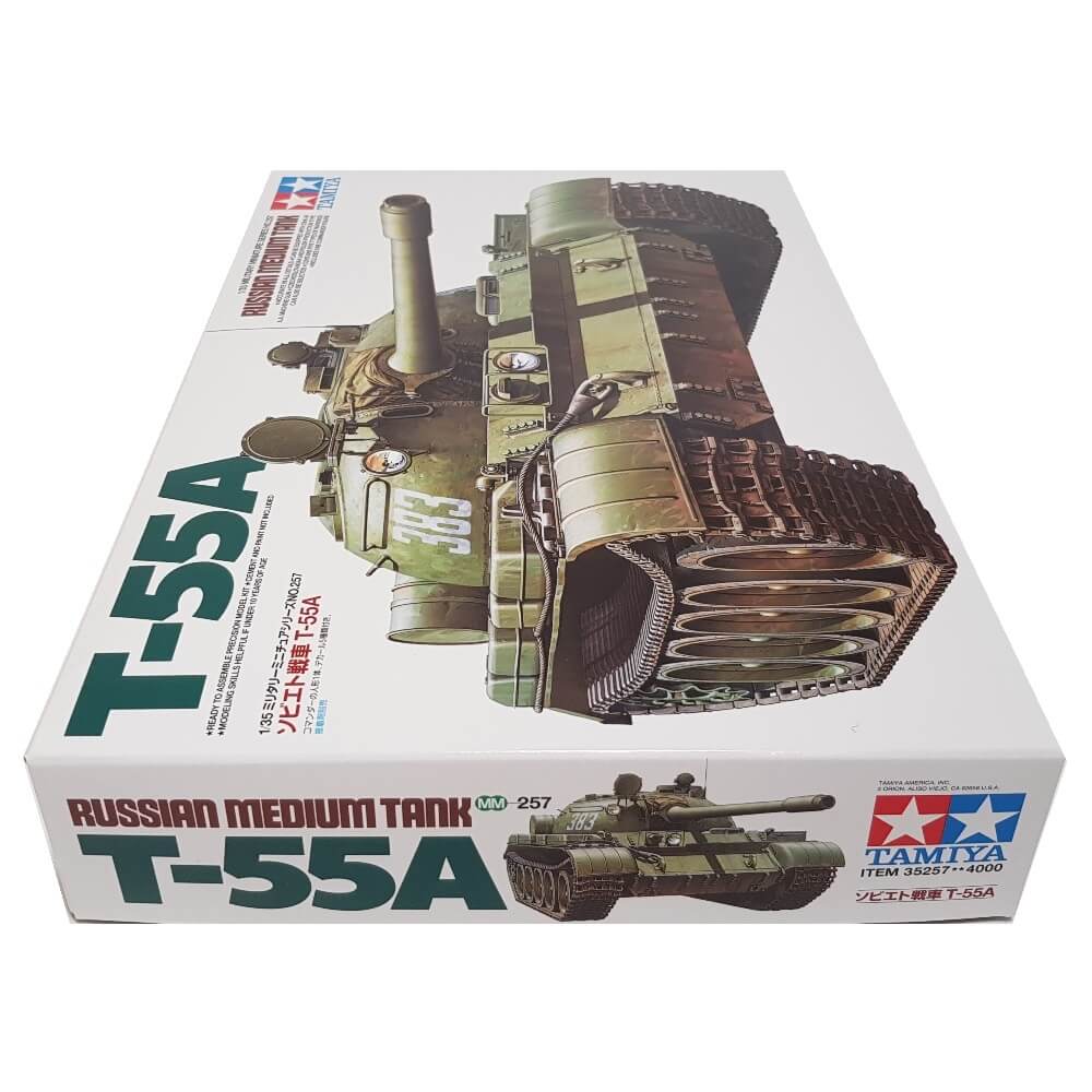 1:35 Russian T-55A Medium Tank - TAMIYA