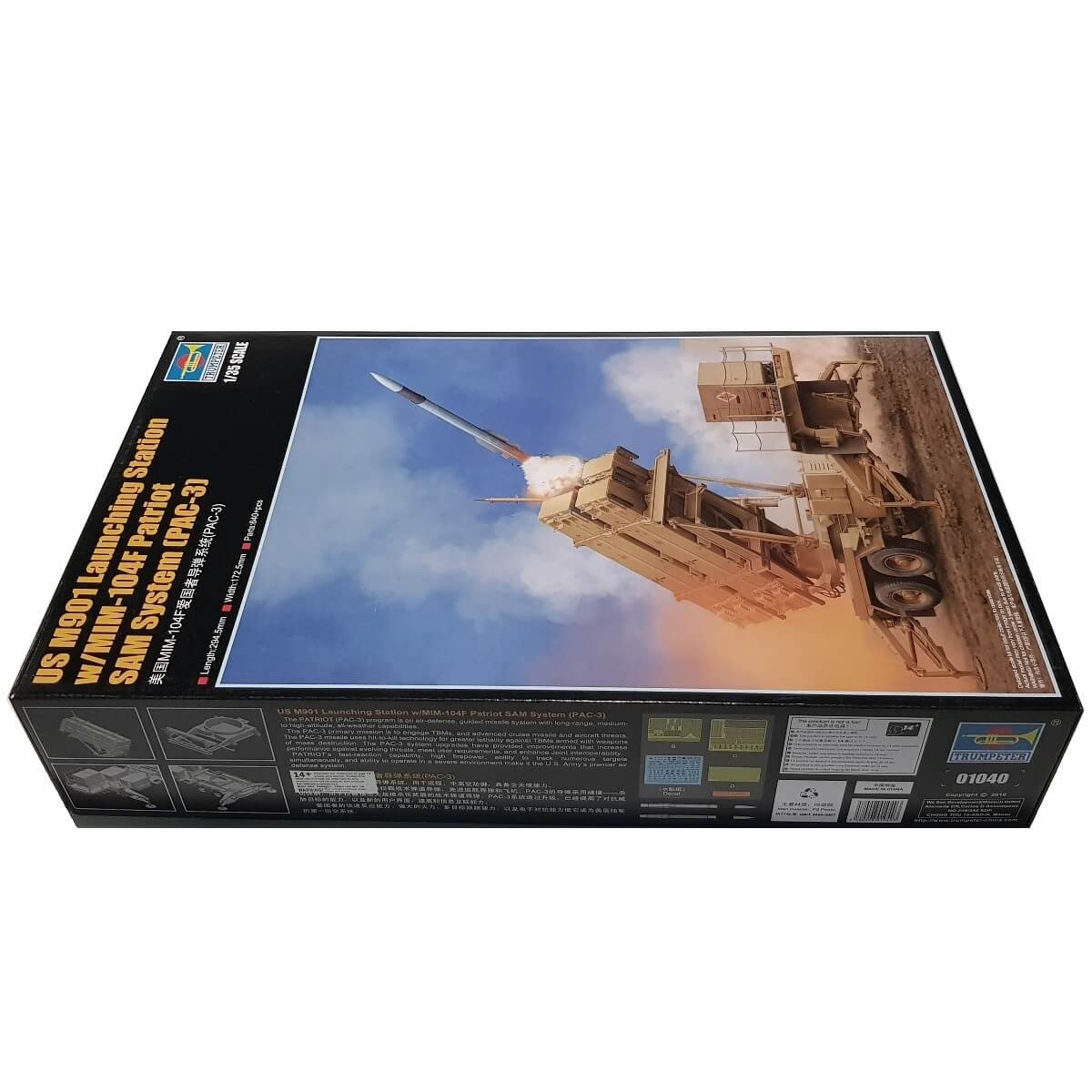 1:35 US M901 Launching Station with MIM-104F Patriot SAM System (PAC-3) - TRUMPETER