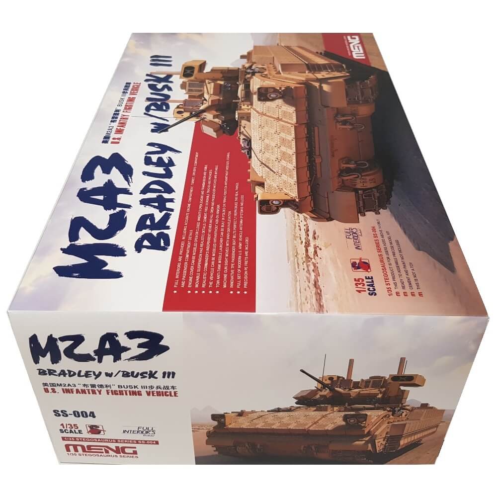 1:35 US M2A3 Bradley with BUSK III Infantry Fighting Vehicle - MENG