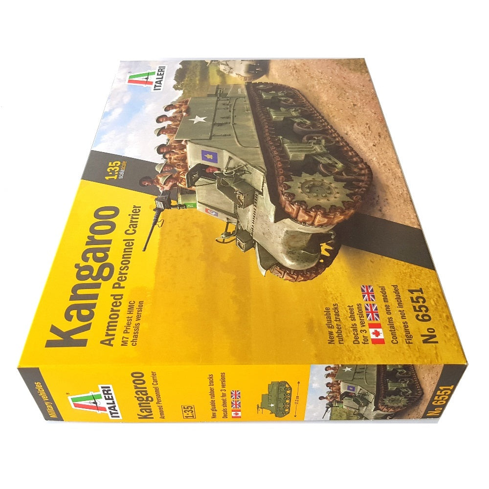 1:35 British KANGAROO Armored Personnel on Carrier M7 PRIEST chassis - ITALERI