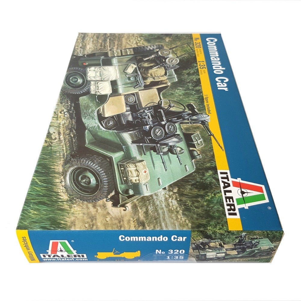 1:35 Allies 1⁄4 ton 4x4 Commando JEEP - ITALERI