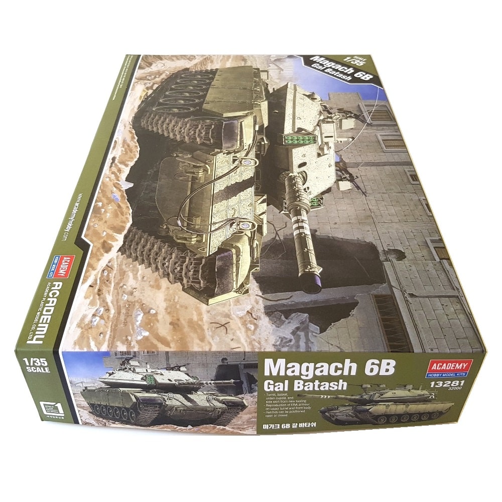 1:35 IDF MAGACH 6B Gal Batash Tank - ACADEMY
