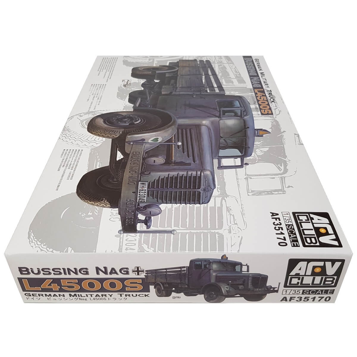 1:35 German military Truck Bussing Nag L4500S - AFV CLUB