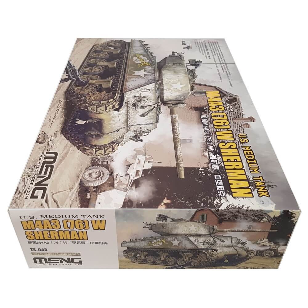 1:35 US M4A3 (76) W SHERMAN Medium Tank - MENG