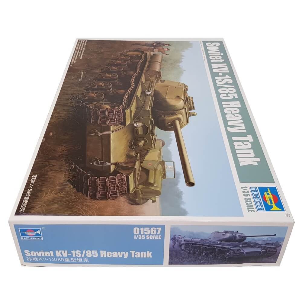 1:35 Soviet KV-1S/85 Heavy Tank - TRUMPETER