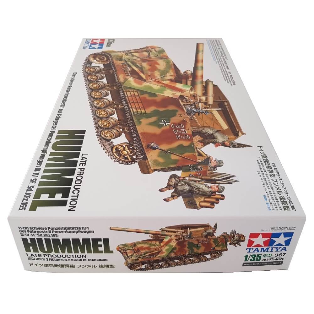 1:35 German Sd.Kfz. 165 Heavy Self-Propelled Howitzer HUMMEL Late Production - TAMIYA