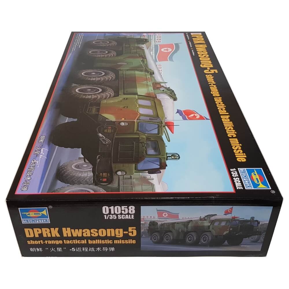 1:35 DPRK Hwasong-5 Short-range Tactical Ballistic Missile - TRUMPETER