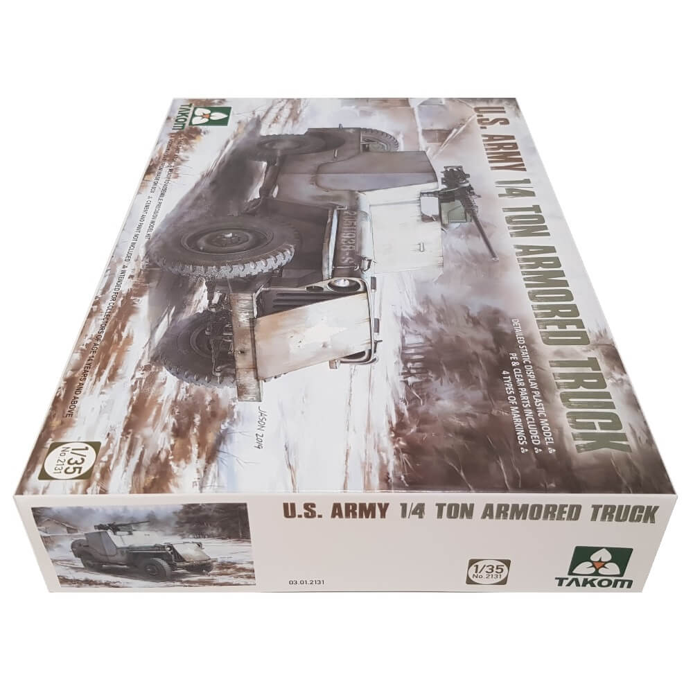 1:35 US Army ¼ Ton Armored Truck - TAKOM